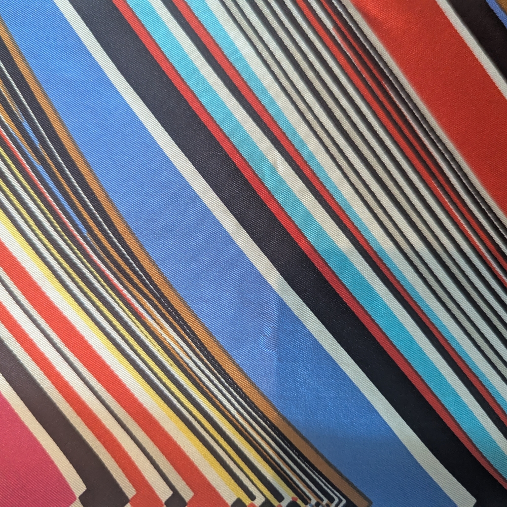 Echo Striped Vortex Multicolor Geometric Pattern … - image 4